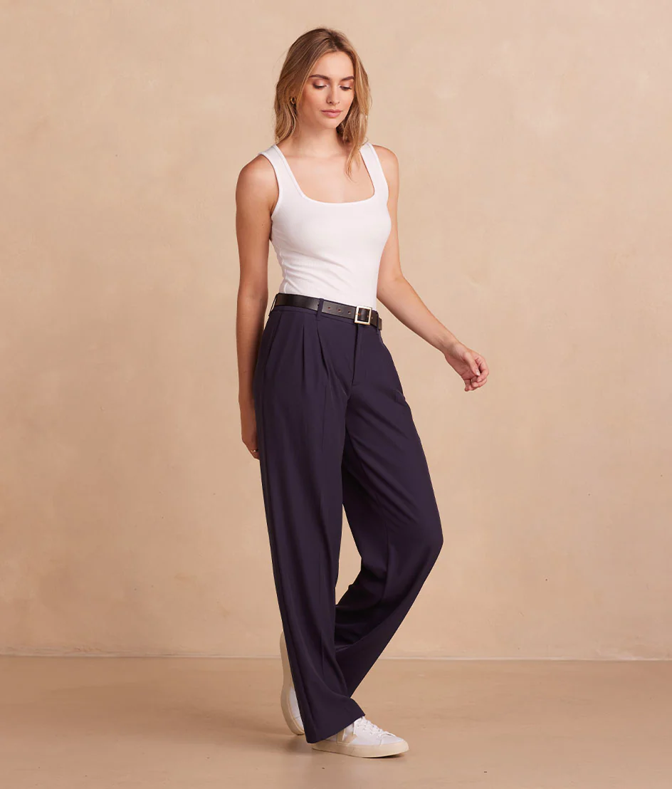 Classic Straight-Leg Pants